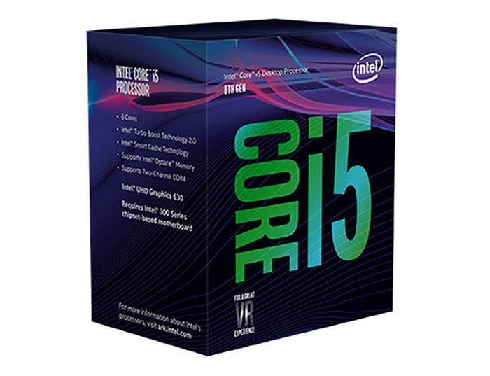▲ Intel 8세대 Core i5-8400