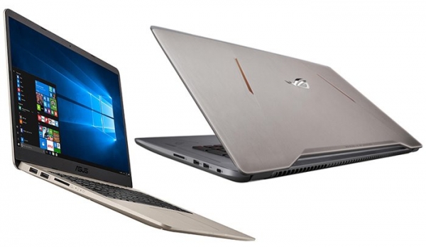 ▲ (왼쪽부터) 게이밍 노트북 GL702, 비보북 S510