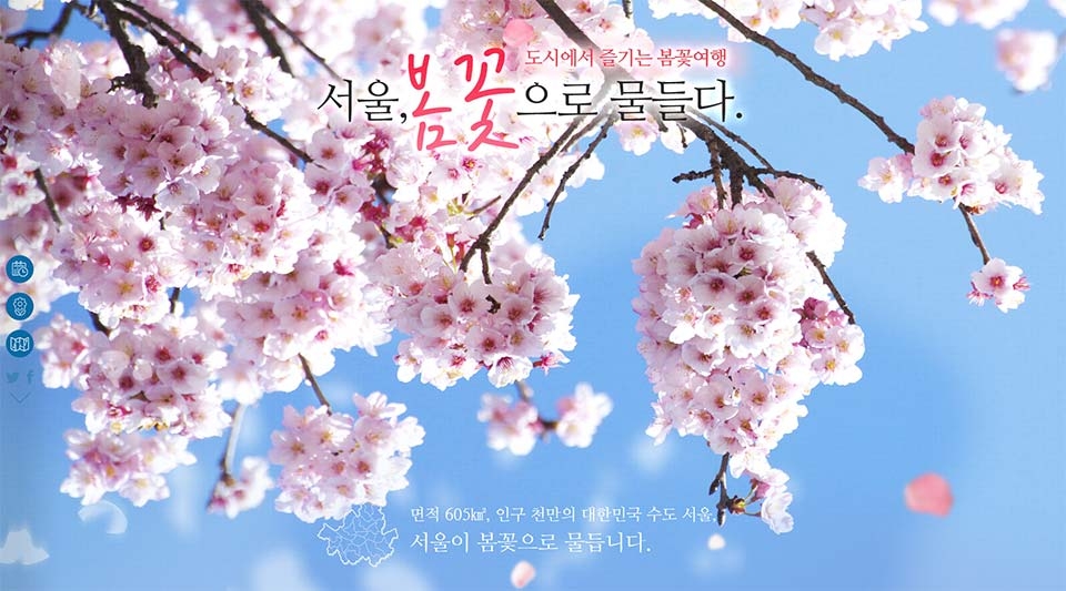 ▲ 서울 봄꽃축제(서울시 홈페이지)