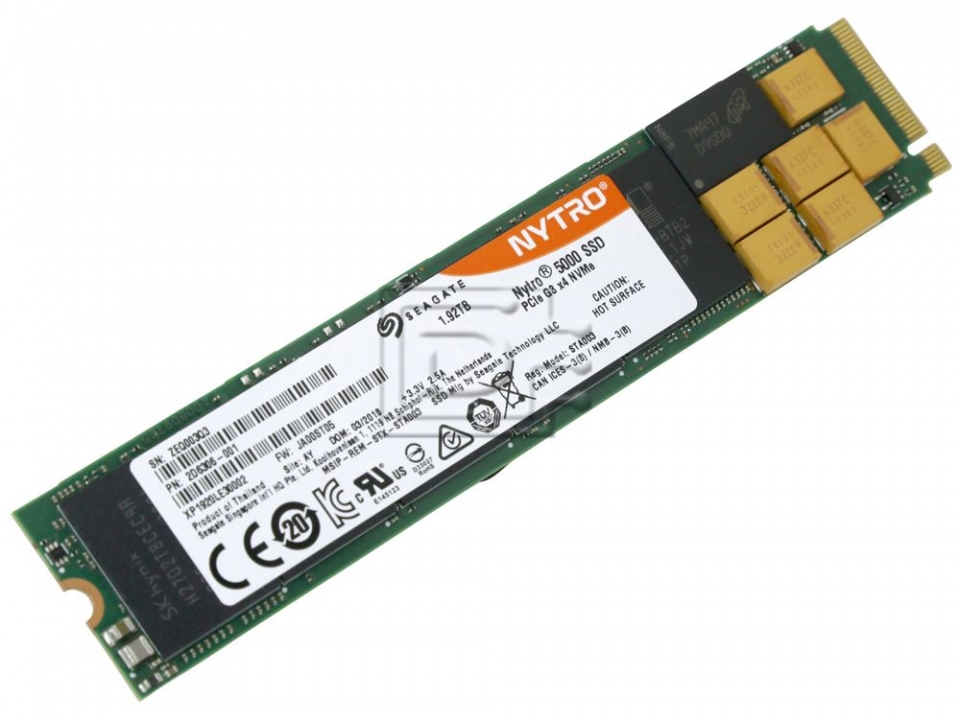 M.2 NVMe SSD 기업용 제품이 처음 등장하면서 관심을 모았던 씨게이트 Nytro 5000