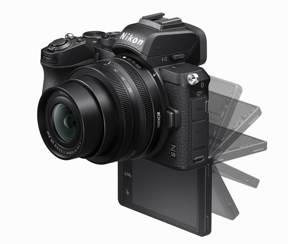 니콘의 DX 포맷 미러리스 카메라 ‘Z 50’