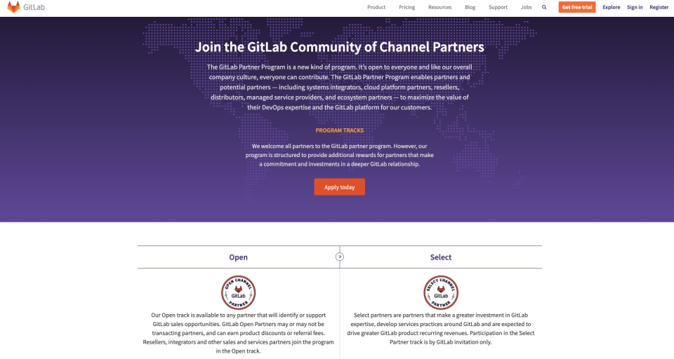글로벌 깃랩 파트너 프로그램(GitLab Partner Program)