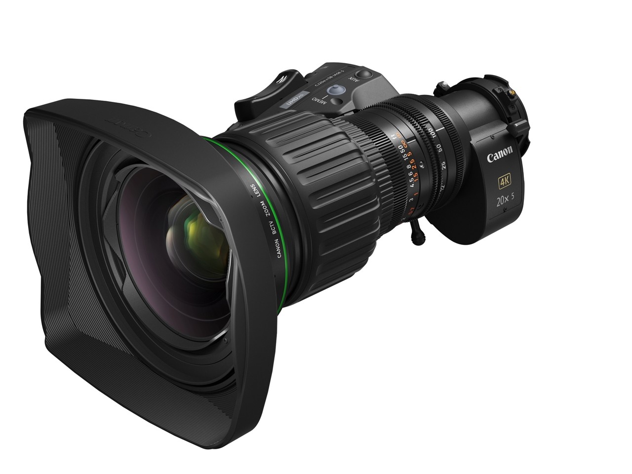 ▲ 4K 방송 카메라용 포터블 줌 렌즈 CJ20ex5B