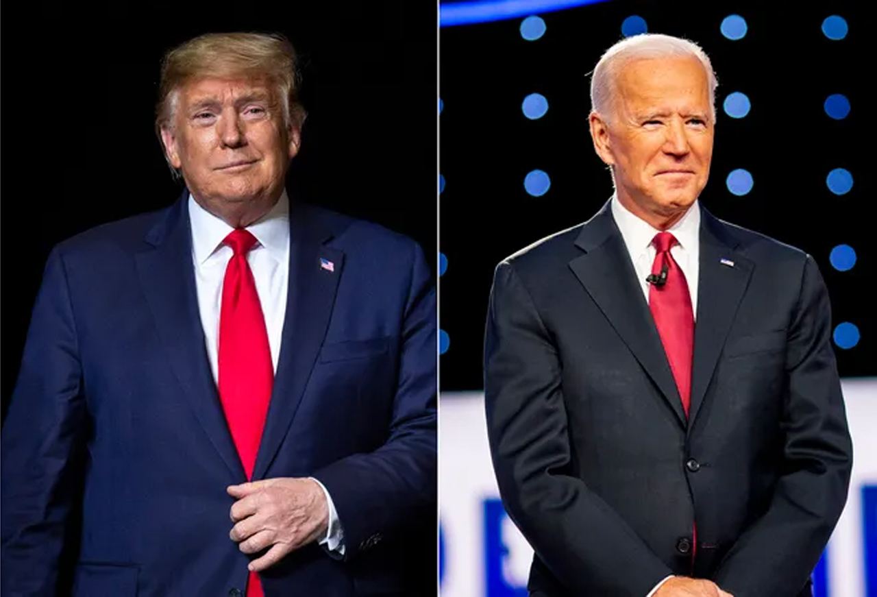 ▲ 2020년 미국 대선에서 맞붙는 도널드 트럼프(좌)와 조 바이든(우) (사진: USA Today)