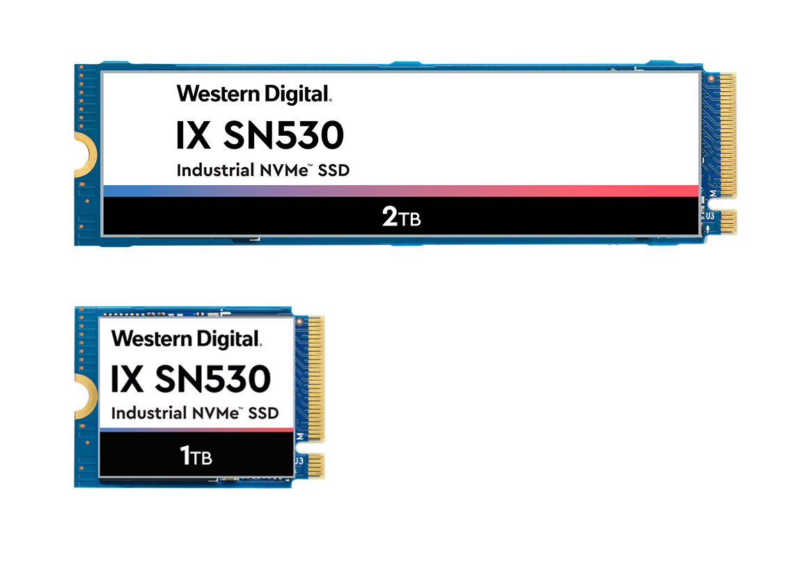 ▲ 극한의 산업 및 오토모티브 환경을 위 '웨스턴디지털 IX SN530 산업용 SSD'