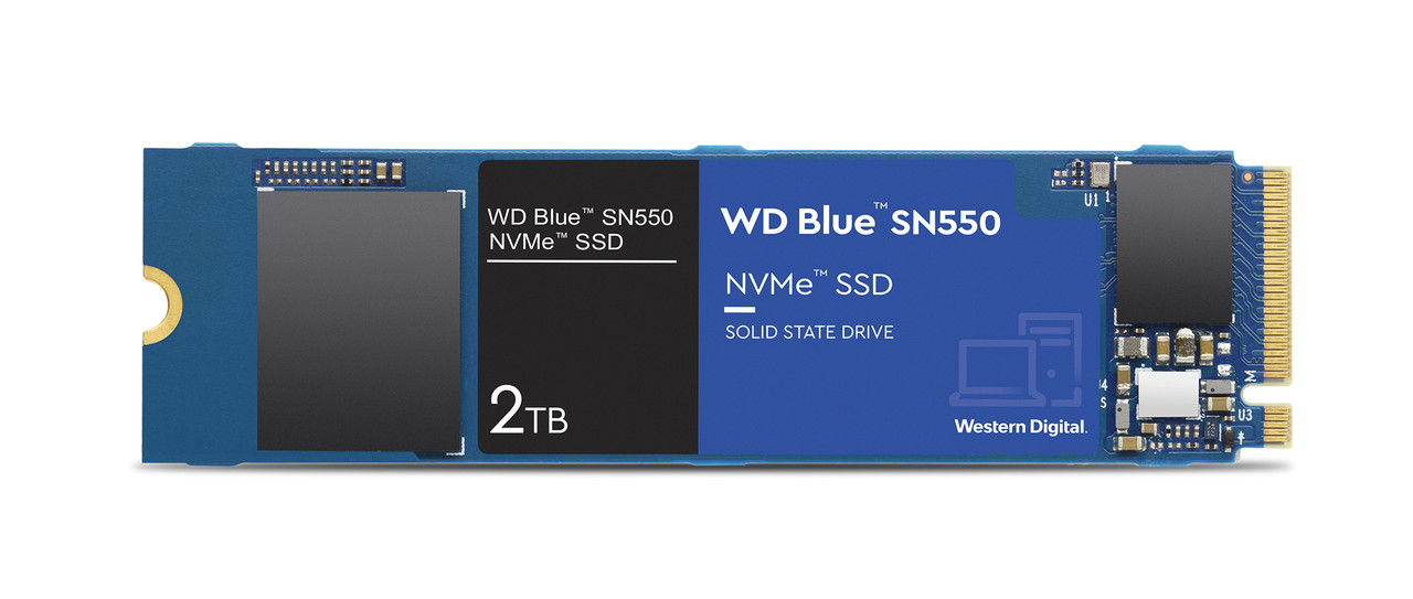▲ 일반 소비자의 PC 성능을 높여줄 'WD 블루 SN550 NVMe SSD 2TB'