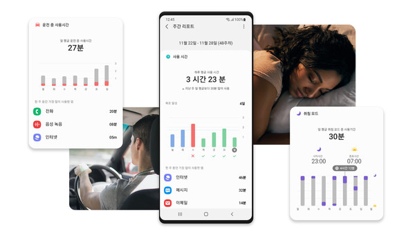 삼성 원 UI 3 디지털 웰빙 앱