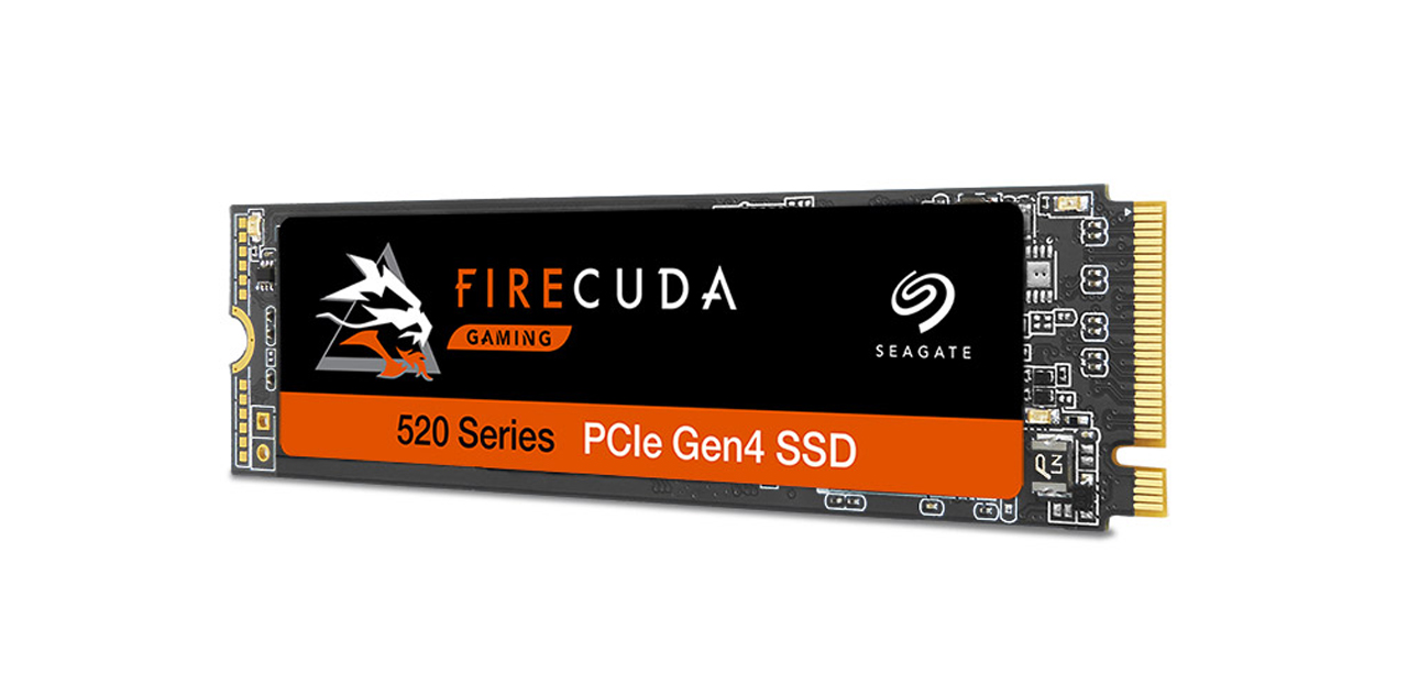 ▲ PCIe 4.0 x4 기반 M.2 NVMe SSD ‘씨게이트 파이어쿠다 520’
