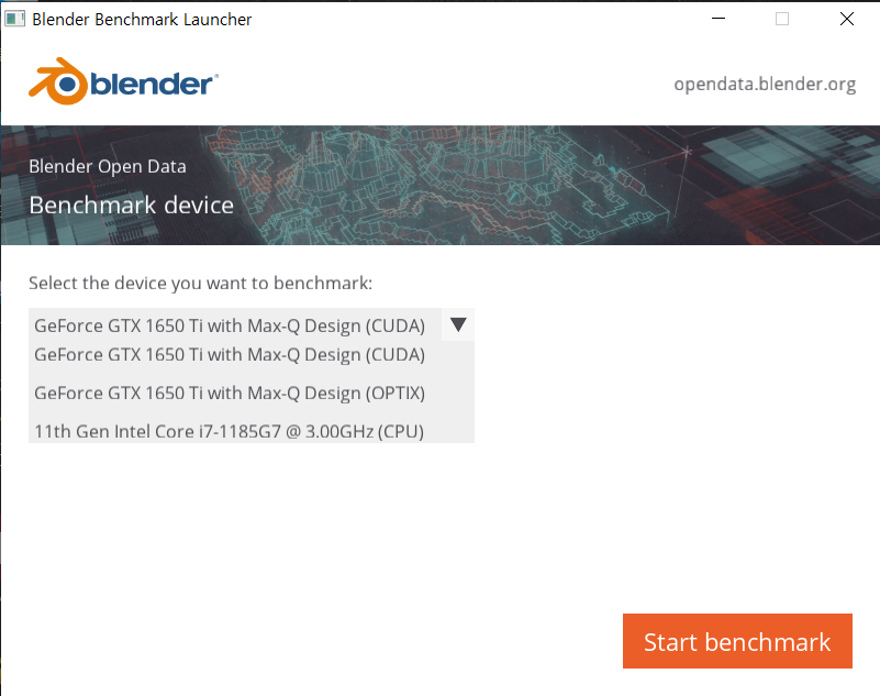 ▲ 블렌더 테스트는 CPU 단독, CPU+GPU로 테스트를 진행했다.