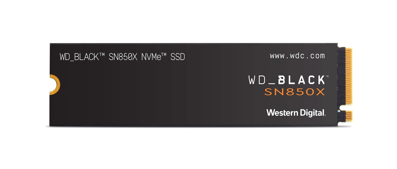 ▲ WD_BLACK SN850X NVMe SSD