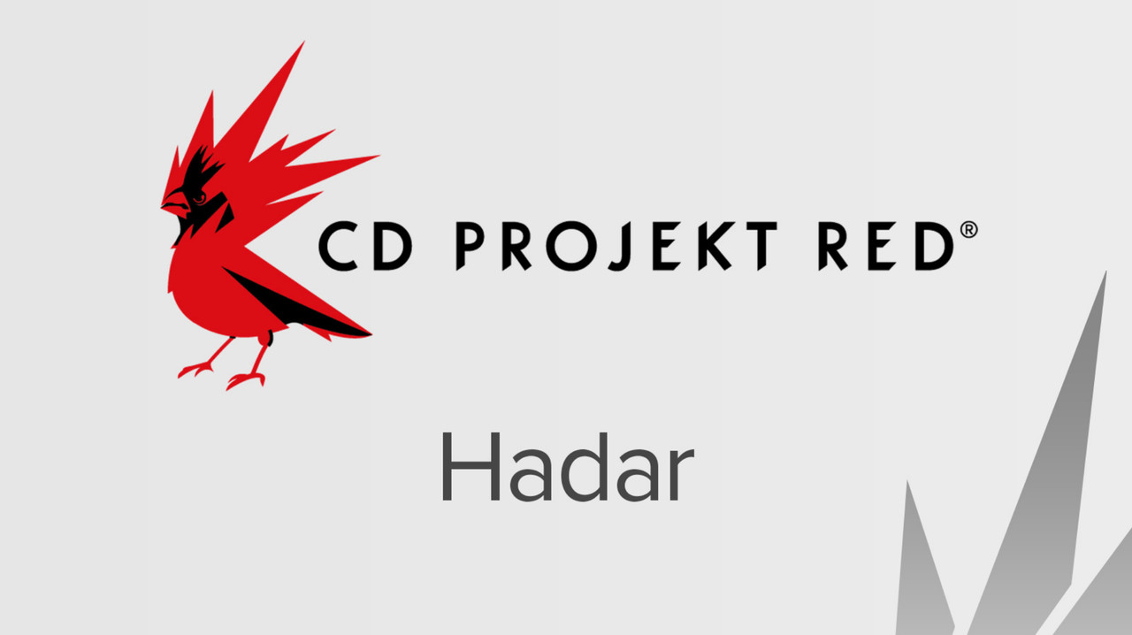 ▲ O terceiro codinome CDPR 'Hadar' (Fonte = CDPR Twitter)