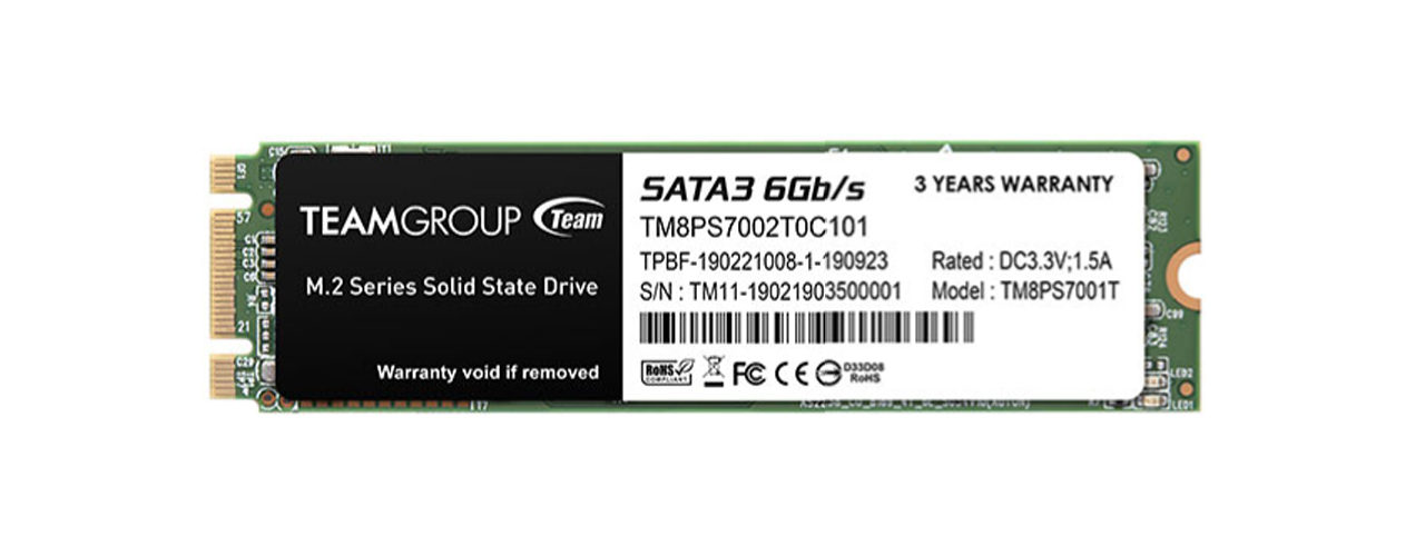▲ M.2 SATA3 SSD(사진=팀그룹)