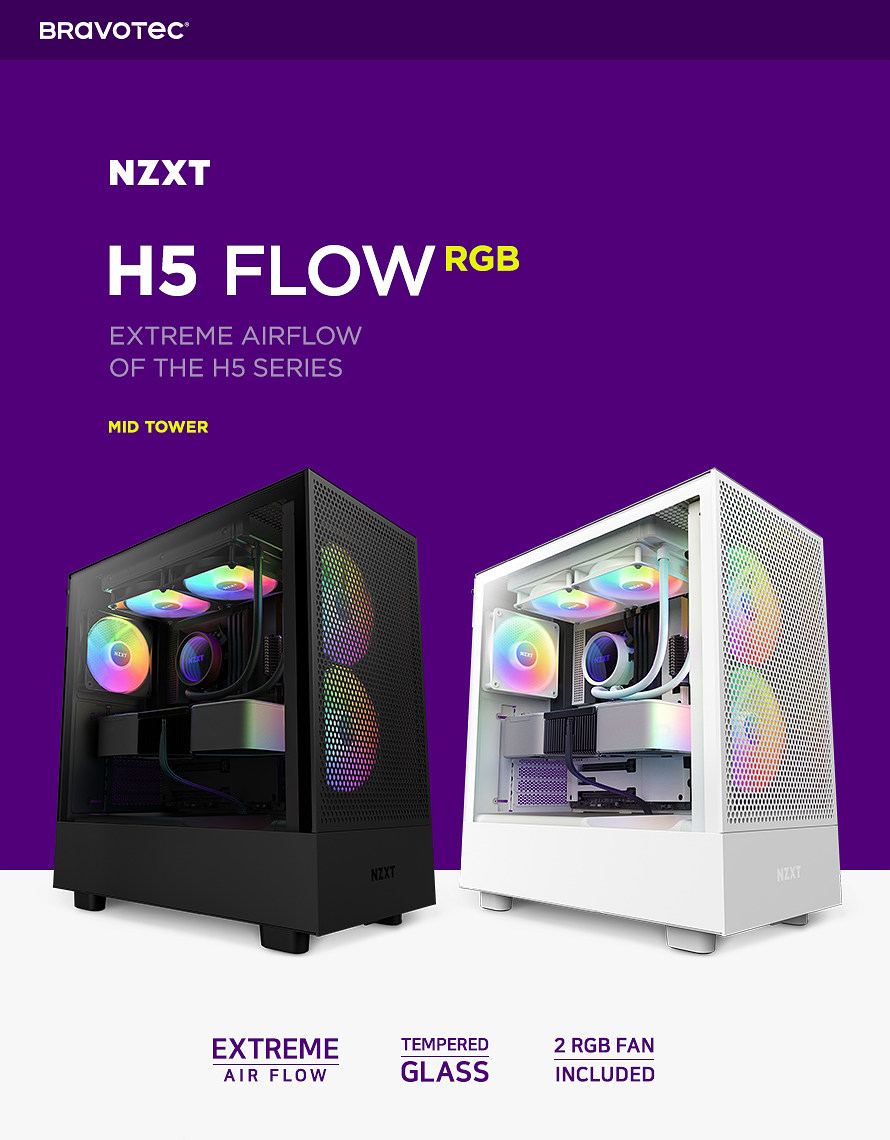 브라보텍 'NZXT H5 FLOW RGB'