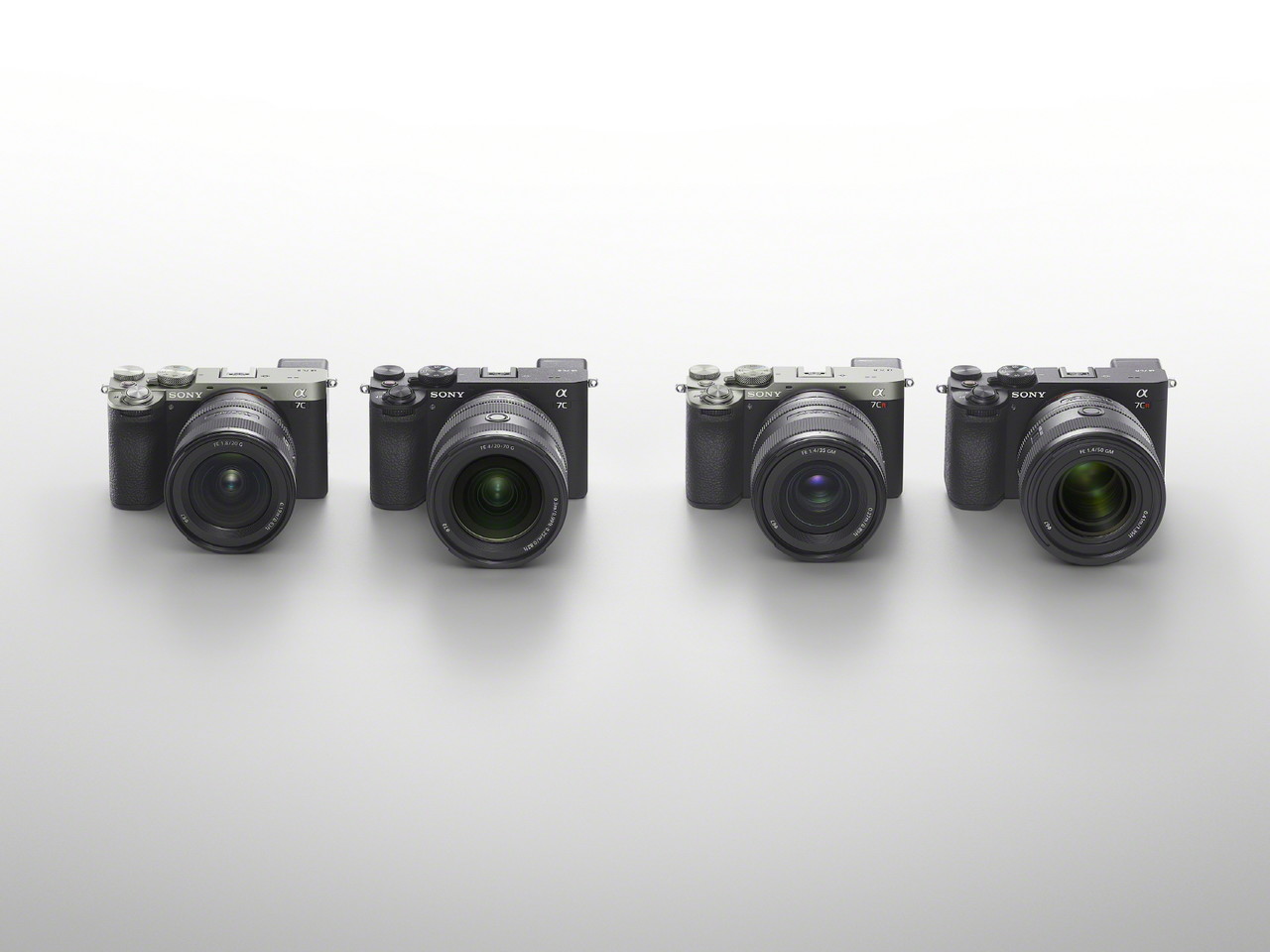 ▲ 원핸드 컴팩트 풀프레임 카메라 ‘A7C2’ 및 초고화질 컴팩트 풀프레임 카메라 ‘A7CR’