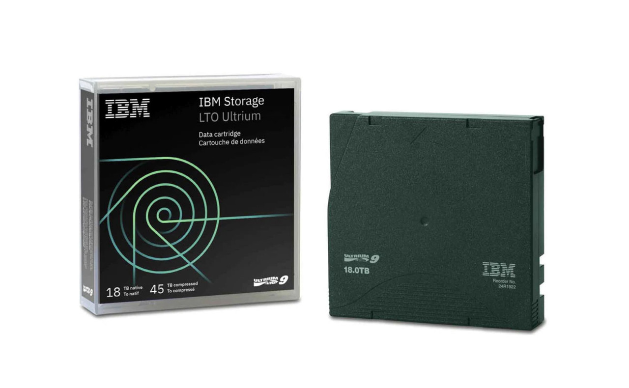 ▲ IBM의 LTO-9 테이프 (사진=IBM)