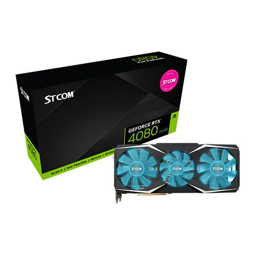▲ STCOM GeForce RTX 4080 D6X 16GB