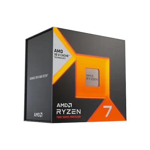 ▲ Ryzen 7 7800X3D.  Graças ao 3D V Cache, ele pode ser considerado o CPU para jogos de maior desempenho de todos os tempos.